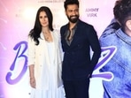 Katrina Kaif elevated the white dress with an oversized blazer. Katrina Kaif elevated the white dress with an oversized blazer.