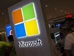 Microsoft outage: Microsoft 365 users affected by service outage, some tools still down. The Microsoft logo is seen at the Microsoft store in New York City.
