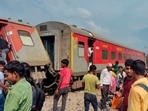 Gonda: The derailment of the Chandigarh-Dibrugarh train accident left 4 people dead and several others injured. (PTI Photo) (PTI) Gonda: The derailment of the Chandigarh-Dibrugarh train accident left 4 people dead and several others injured. (PTI Photo) (PTI)