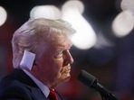 Republican presidential nominee and former U.S. President Donald Trump speaks on Day 4 of the Republican National Convention (RNC), at the Fiserv Forum in Milwaukee, Wisconsin on July 18.