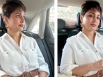 Hina Khan posted pictures from her 'Work Diaries' post her surgery. Hina Khan posted pictures from her 'Work Diaries' post her surgery.