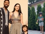 Natasa Stankovic posted cute pictures with son Agastya from her home in Siberia. Natasa Stankovic posted cute pictures with son Agastya from her home in Siberia.