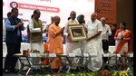 UP chief Yogi Adityanath and other dignitaries at an event on natural farming in Lucknow on July 19. (HT photo) UP chief Yogi Adityanath and other dignitaries at an event on natural farming in Lucknow on July 19. (HT photo)