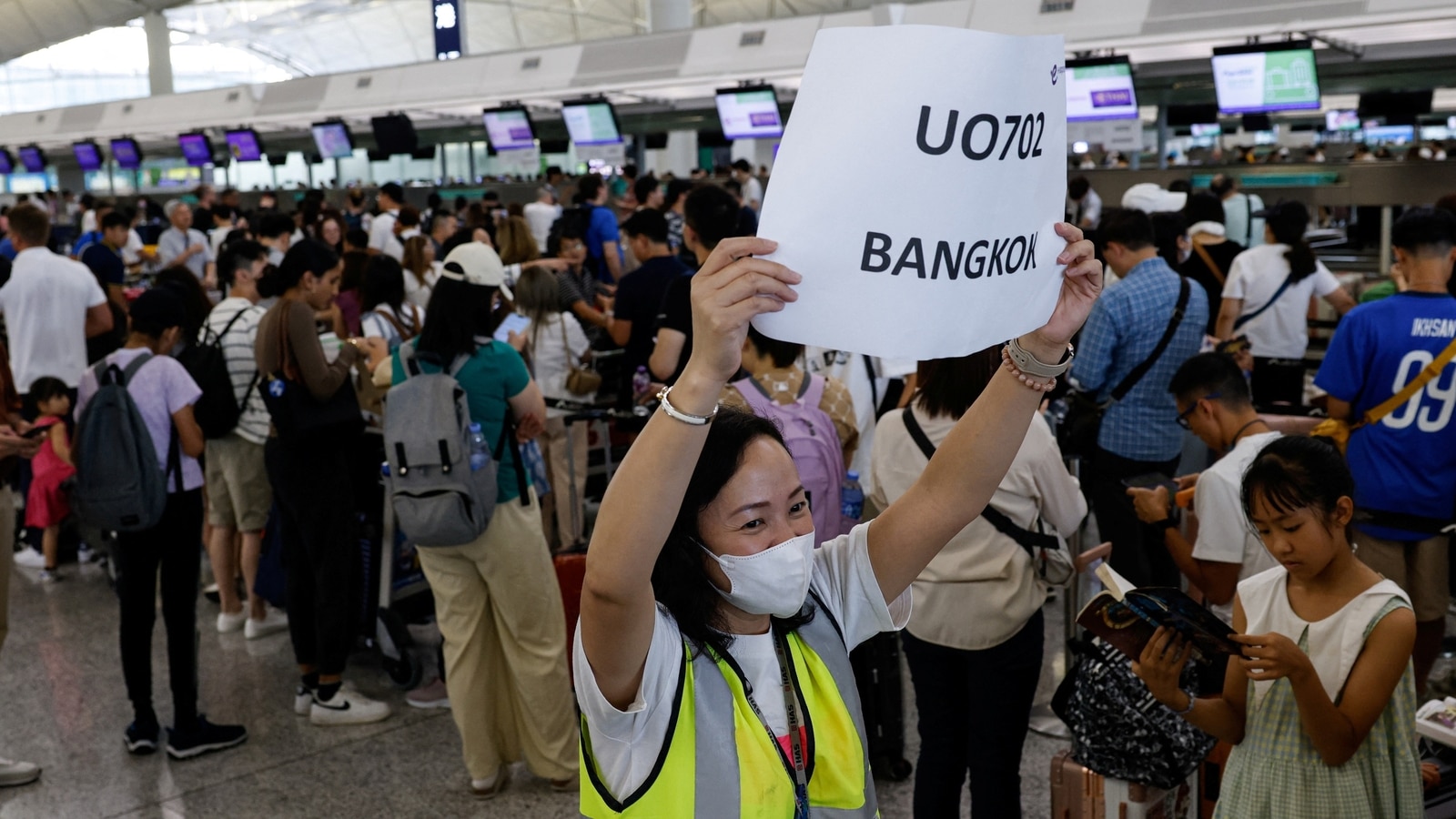 Hong Kong airport says some airlines affected by IT outage: ‘Feels chaotic’