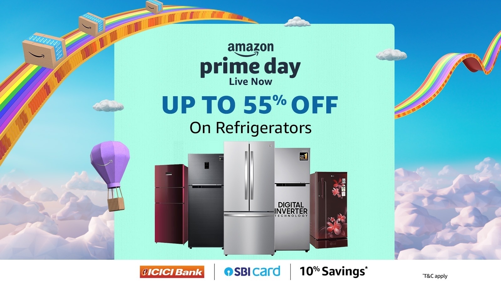 Amazon Prime Day Sale 2024: Upgrade your refrigerator with offers of up to 55% off