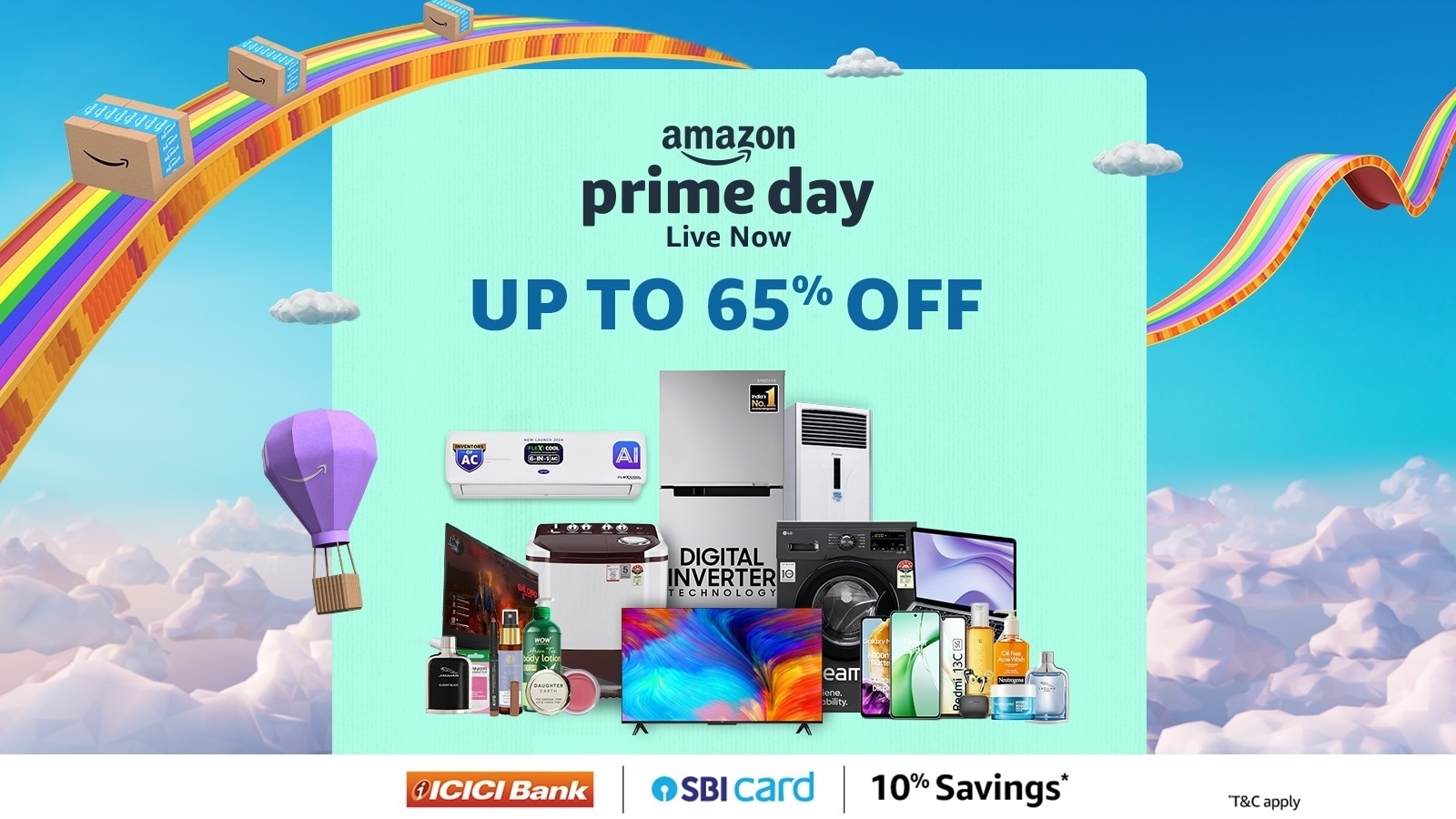 Amazon Prime Day Sale 2024: Enjoy huge discounts on fans, coolers, and inverters today