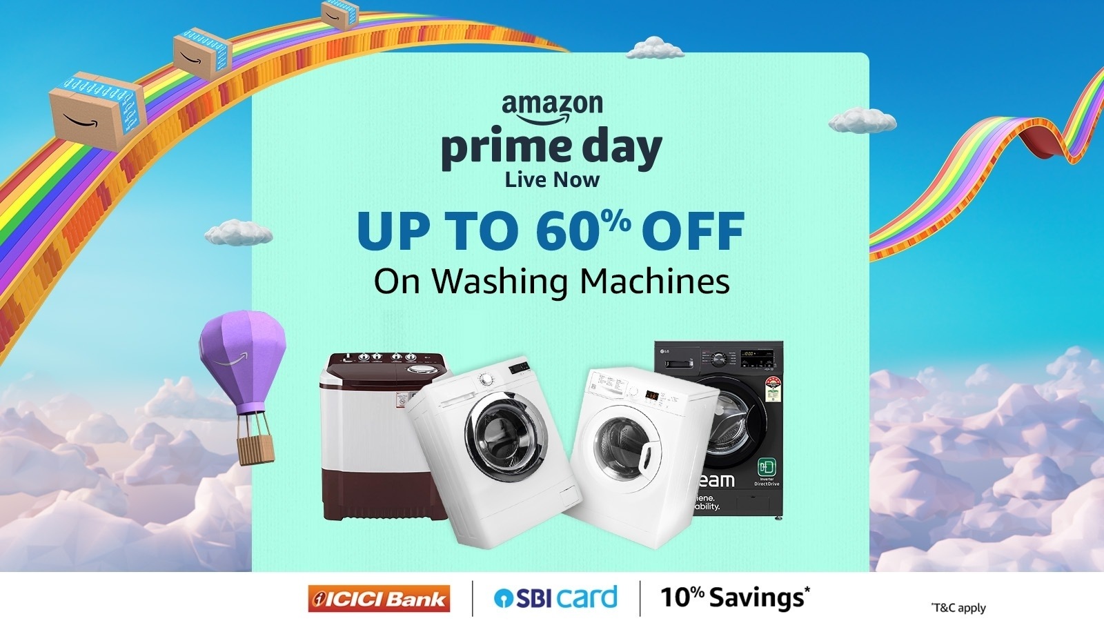 Amazon Prime Day Sale 2024: Best washing machines on discount with up to 60% off to upgrade your home with ease