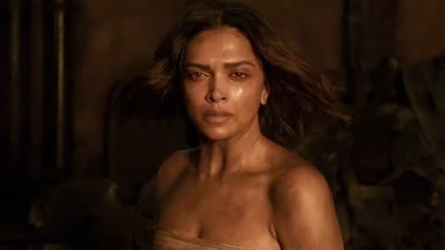Deepika Padukone plays a pregnant woman in Kalki 2898 AD. Deepika Padukone plays a pregnant woman in Kalki 2898 AD.