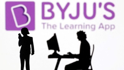 Byju's logo is seen in this illustration taken. (Reuters) Byju's logo is seen in this illustration taken. (Reuters)