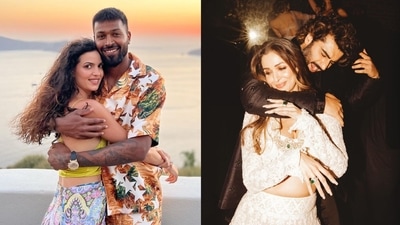 Hardik Pandya-Natasa Stankovic and Arjun Kapoor-Malaika Arora Hardik Pandya-Natasa Stankovic and Arjun Kapoor-Malaika Arora