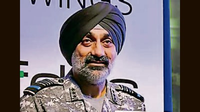 Indian Air Force Vice Chief Air Marshal Amar Preet Singh addresses the Air and Missile Defence India 2024 Seminar, at Air Force Auditorium in New Delhi. (Mohd Zakir) Indian Air Force Vice Chief Air Marshal Amar Preet Singh addresses the Air and Missile Defence India 2024 Seminar, at Air Force Auditorium in New Delhi. (Mohd Zakir)