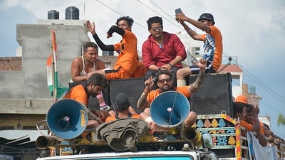 Kanwariyas arriving from Haridwar during the Kanwar Yatra, at NH 58 Meerut road, in Ghaziabad, India, onJuly 29, 2019. (HT File) Kanwariyas arriving from Haridwar during the Kanwar Yatra, at NH 58 Meerut road, in Ghaziabad, India, onJuly 29, 2019. (HT File)