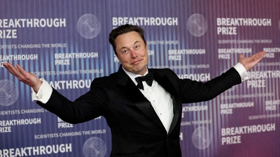 Elon Musk shared two posts following Microsoft outage, one of which was posted in October 2021.“Macrohard >> Microsoft,” he wrote, mentioning that “Although Teams is pretty good.” (Reuters)
