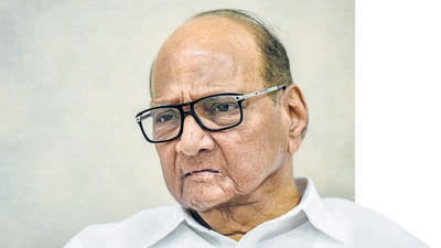 Sharad Pawar’s NCP (SP) asked the Election Commission of India (ECI) to remove the symbols. (HT Photo)
