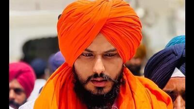 Sikh radical leader and Khadoor Sahib MP, Amritpal Singh has moved the Punjab and Haryana high court seeking quashing of proceedings initiated against him under the National Security Act. (HT File)