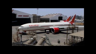 The airlines were forced to carry out operations manually and it resulted in flight delays and one was cancelled. (HT PHOTO)