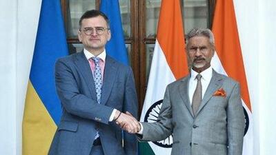 Ukrainian foreign minister D Kuleba visited New Delhi in March this year to persuade India to participate in a peace summit hosted by Switzerland in June (X/Jaishankar/ FIle Photo) Ukrainian foreign minister D Kuleba visited New Delhi in March this year to persuade India to participate in a peace summit hosted by Switzerland in June (X/Jaishankar/ FIle Photo)