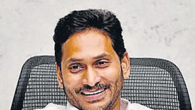 YSRCP president and former Andhra Pradesh chief minister YS Jagan Mohan Reddy has announced that he would stage a dharna in New Delhi on July 24. (ANI)
