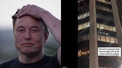 Elon Musk reacts to viral video of empty CrowdStrike office (Pic- The Telegraph Twitter) Elon Musk reacts to viral video of empty CrowdStrike office (Pic- The Telegraph Twitter)