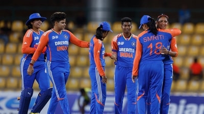 Contenders India started their Women's T20 Asia Cup title defence on a rousing note, demolishing arch-foes Pakistan by seven wickets here on Friday. India bundled out Pakistan for a below-par 108 after being asked to bowl and then chased down the target with as many as 35 balls remaining. (ACC) Contenders India started their Women's T20 Asia Cup title defence on a rousing note, demolishing arch-foes Pakistan by seven wickets here on Friday. India bundled out Pakistan for a below-par 108 after being asked to bowl and then chased down the target with as many as 35 balls remaining. (ACC)