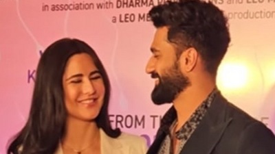 Katrina Kaif reviewed Vicky Kaushal's Bad Newz and praised his performance.