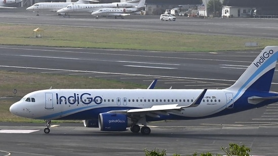 IndiGo shared a list flights cancelled due to the global outage.(AFP File Photo)