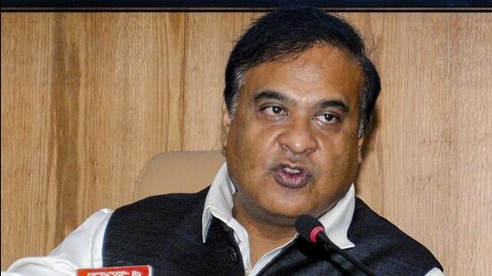 Assam chief minister Himanta Biswa Sarma. (PTI Photo)