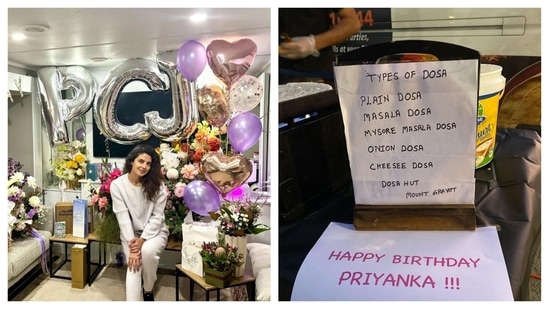 Priyanka Chopra celebrated her birthday with the cast and crew of The Bluff.