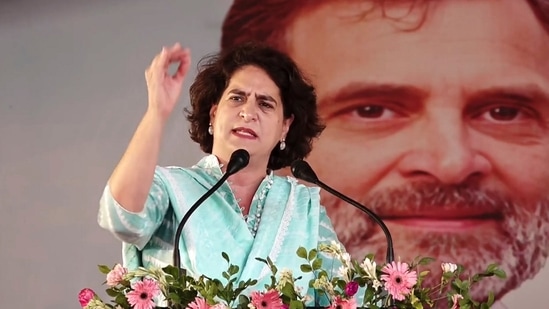 Congress leader Priyanka Gandhi Vadra said the order should be withdrawn immediately and strict action should be taken against the officials who issued it(PTI file)