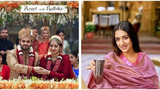 What if Ambanis were middle class and Anant-Radhika had a simple Indian wedding à la Vivah. Watch AI generated pics