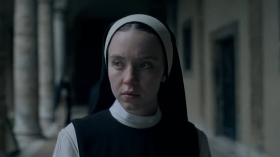 Sydney Sweeney in a still from Immaculate.