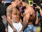 Jake Paul and Mike Perry square off for their Cruiserweight fight at Amalie Arena on July 19, 2024 in Tampa, Florida. Julio Aguilar/Getty Images/AFP (Photo by Julio Aguilar / GETTY IMAGES NORTH AMERICA / Getty Images via AFP)(Getty Images via AFP) Jake Paul and Mike Perry square off for their Cruiserweight fight at Amalie Arena on July 19, 2024 in Tampa, Florida. Julio Aguilar/Getty Images/AFP (Photo by Julio Aguilar / GETTY IMAGES NORTH AMERICA / Getty Images via AFP)(Getty Images via AFP)