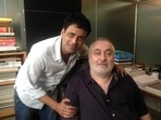 Manoj Bajpayee with Barry John Manoj Bajpayee with Barry John