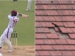 Shamar Joseph's six breaks roof tiles at the Trent Bridge Shamar Joseph's six breaks roof tiles at the Trent Bridge