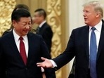 US President Donald Trump and China's President Xi Jinping 