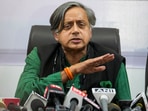 Congress leader Shashi Tharoor.(PTI) Congress leader Shashi Tharoor.(PTI)
