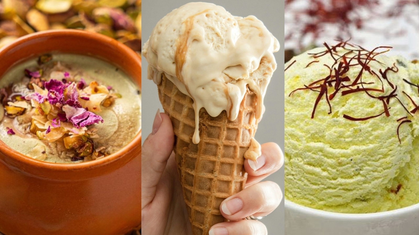 Pani Puri, Thai Tea Peanut & Pistachio Baklava: 7 quirky flavours to try on Ice Cream Day - Hindustan Times