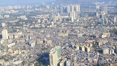 Uddhav Thackeray claimed that the Adani Group has requested an additional 540 acres of land to complete the project. HT Photo (Yogesh Naik) Uddhav Thackeray claimed that the Adani Group has requested an additional 540 acres of land to complete the project. HT Photo (Yogesh Naik)