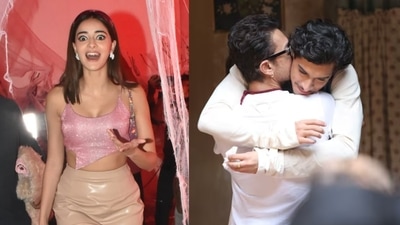 Star kids Ananya Panday and Junaid Khan Star kids Ananya Panday and Junaid Khan