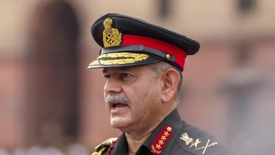 Army chief General Upendra Dwivedi. (PTI) Army chief General Upendra Dwivedi. (PTI)