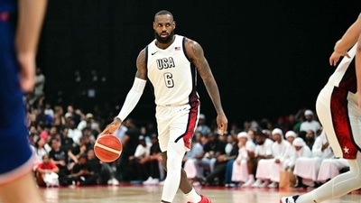 LeBron James in action. (AFP) LeBron James in action. (AFP)