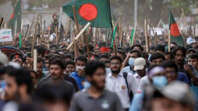 Cities across Bangladesh, including the capital Dhaka, have been rocked by violent protests this week against government job quotas (Reuters Photo) Cities across Bangladesh, including the capital Dhaka, have been rocked by violent protests this week against government job quotas (Reuters Photo)