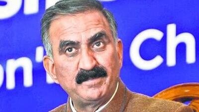 Himachal CM Sukhvinder Sukhu (File)