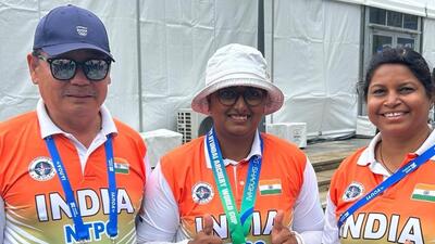 South Korea-origin Indian archery team for the Paris Olympics Baek Woong Ki (left) (HT Photo/Sourced) South Korea-origin Indian archery team for the Paris Olympics Baek Woong Ki (left) (HT Photo/Sourced)