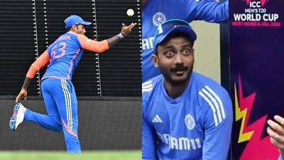 Axar Patel reveals team conversation after Suryakumar Yadav's catch Axar Patel reveals team conversation after Suryakumar Yadav's catch