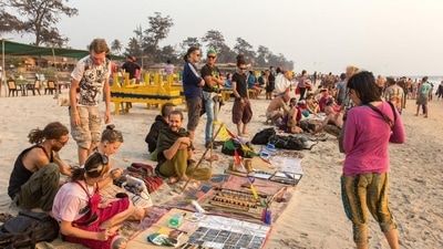 In 1987, local Goans protested against mass tourism - they threw cow dung and rotten shrimps at tourist-carrying buses...37 years later, mass tourism in Goa remains a massive concern. (Shutterstock) In 1987, local Goans protested against mass tourism - they threw cow dung and rotten shrimps at tourist-carrying buses...37 years later, mass tourism in Goa remains a massive concern. (Shutterstock)
