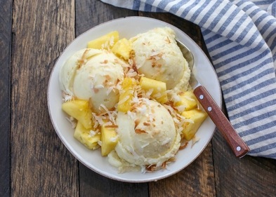 Pinacolada ice cream Pinacolada ice cream