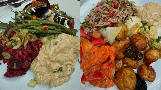 Mira Rajput shared photos of the cuisines her family enjoyed in the UK.