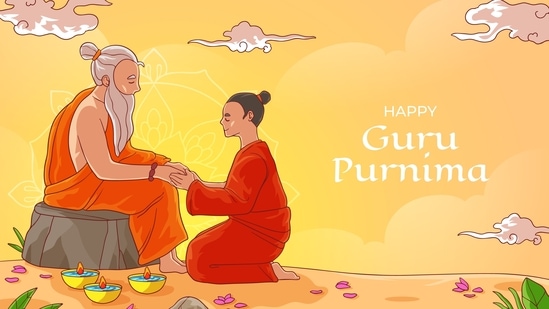 Happy Guru Purnima 2024: Check out best wishes, images, quotes, SMS, WhatsApp and Facebook status to share with your gurus on July 21. (Freepik)