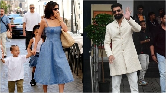 Your favourite celebrities presented a diverse spectrum of styling today. From Kylie Jenner's Italy vacation wardrobe to Vicky Kaushal's ethnic look at the airport, here's a roundup of the best-dressed celebs from today. (Instagram)